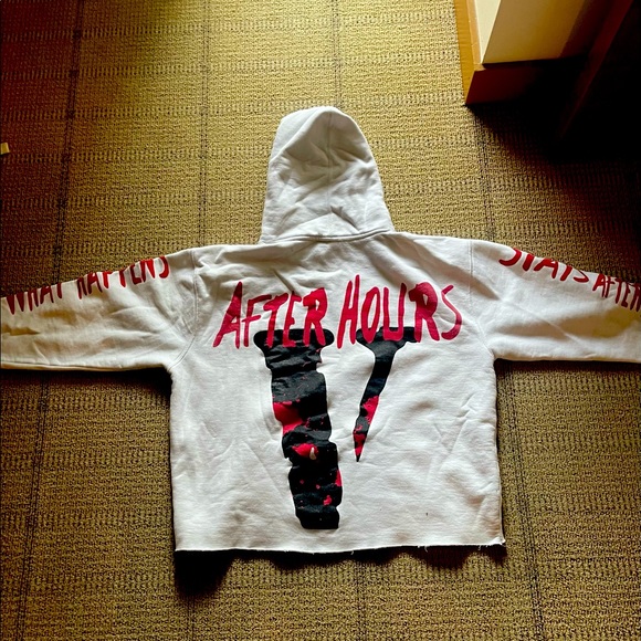 Vlone “the weekend after hours” hoodie size xl - Picture 1 of 3